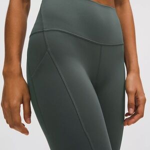 lululemon Align™ High-Rise Pant with Pockets 25" in Green (Dark Fern)y Sz 4